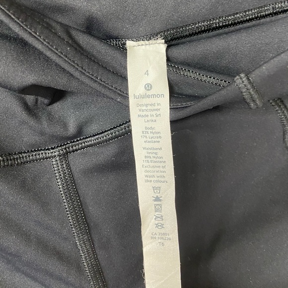 Lululemon Final Lap Black 23" - Picture 7 of 8